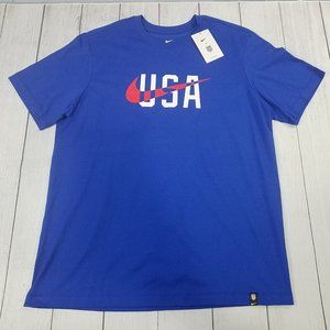 Nike USMNT USA Swoosh T-Shirt Men's Size Large DH7643-452